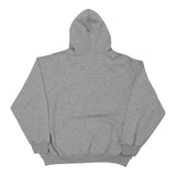 Vintage grey New York Fruit Of The Loom Hoodie - mens x-large