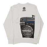 Vintage white Franklin & Marshall Sweatshirt - mens medium