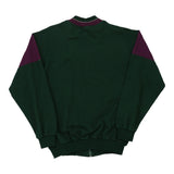 Vintage green National Hockey Campagnolo Track Jacket - mens large