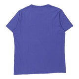 Vintage Marina Militare T-Shirt - 2XL Purple Cotton
