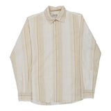 Vintage cream Stefanel Shirt - mens medium
