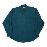 Vintage blue Villa Finzi Shirt - mens x-large