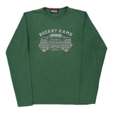 Vintage green Bozart Rams Long Sleeve T-Shirt - womens x-large