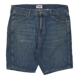 Vintage blue Wrangler Denim Shorts - mens 34" waist