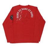 Vintage red Rams Long Sleeve T-Shirt - womens x-large