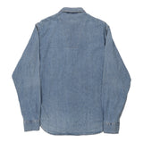 Vintage blue Replay Denim Shirt - mens x-large