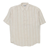 Vintage white Old Sailor Short Sleeve Shirt - mens medium