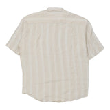 Vintage white Old Sailor Short Sleeve Shirt - mens medium