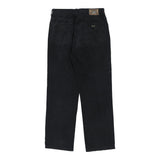 Vintage dark wash Wampum Cord Trousers - mens 34" waist