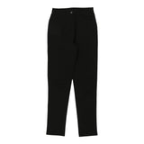 Vintage black Benetton Trousers - womens 26" waist