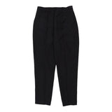 Vintage black Bistretch Trousers - womens medium