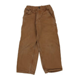 Age 8 Carhartt Carpenter Trousers - Small Brown Cotton