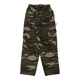 Vintage khaki Unbranded Cargo Trousers - mens medium