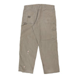 Wrangler Carpenter Trousers - 36W 30L Beige Cotton