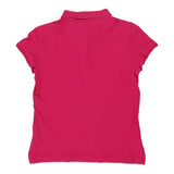 Adidas Polo Shirt - Medium Pink Cotton