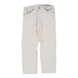 Vintage white Orange Tab 505 Levis Jeans - mens 36" waist