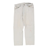 Vintage white Orange Tab 505 Levis Jeans - mens 36" waist