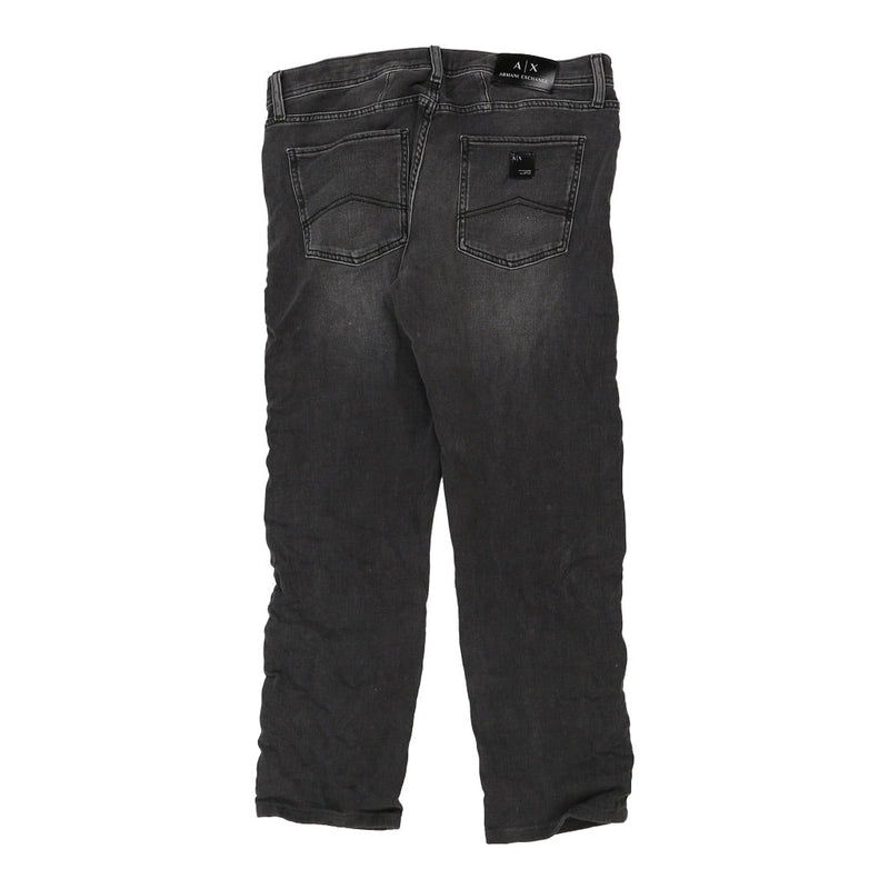 Vintage black Armani Exchange Jeans - womens 34" waist