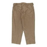 Vintage beige Trussardi Trousers - womens 30" waist