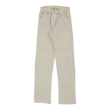 Vintage cream 501 Levis Jeans - mens 30" waist