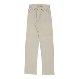 Vintage cream 501 Levis Jeans - mens 30" waist
