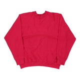 Blank Unbranded Sweatshirt - XL Pink Cotton Blend