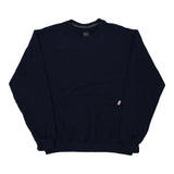 Blank Fruit Of The Loom Sweatshirt - Medium Navy Cotton Blend