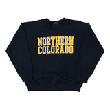 Northern Colorado Mv Sport Graphic Sweatshirt - Large Navy Cotton Blend