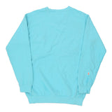 Blank Comfort Colors Sweatshirt - Medium Blue Cotton Blend