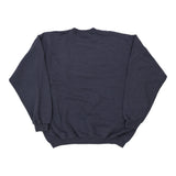 Minocqua Port & Company Sweatshirt - XL Blue Cotton Blend