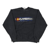 Eestes Park Colorado Jerzees Graphic Sweatshirt - Medium Grey Cotton Blend