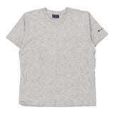 Age 11-12 Champion T-Shirt - Large Grey Cotton