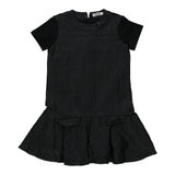 Age 6 Primigi Dress - Small Black Faux Leather