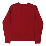 Age 14 Fila Sweatshirt - Large Red Cotton Blend