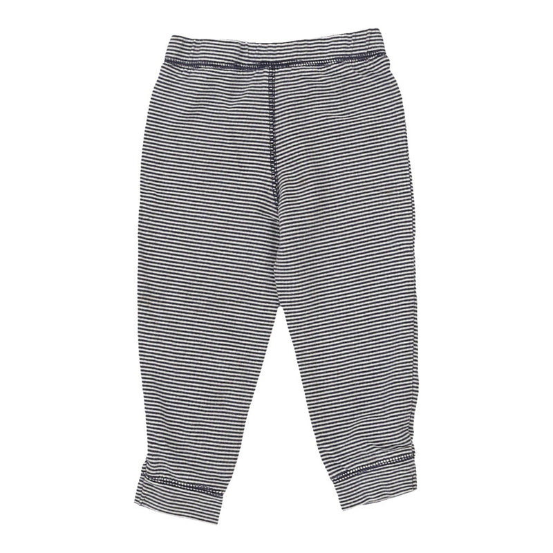 Age 24 Months Carter'S Striped Joggers - Small Grey Cotton Blend