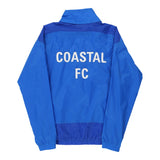 Age 13-14 Coastal FC Puma Football Track Jacket - XL Blue Polyester