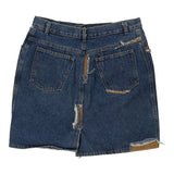 Vintage blue Unbranded Denim Skirt - womens 30" waist