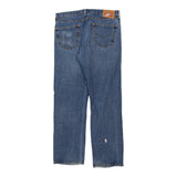 505 Levis Jeans - 36W 31L Blue Cotton