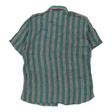Vintage grey Carre Short Sleeve Shirt - mens x-large