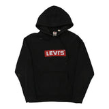 Vintage black Levis Hoodie - mens small