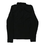 Vintage black Richmond Long Sleeve Polo Shirt - womens medium