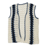 Vintage white Unbranded Waistcoat - womens large