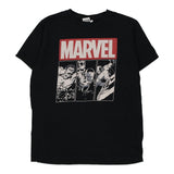 Marvel Graphic T-Shirt - Small Black Cotton
