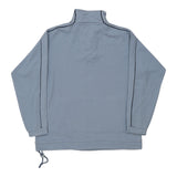 Vintage blue Champion 1/4 Zip - mens medium