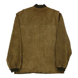 Vintage khaki Unbranded Suede Jacket - womens large