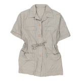 Vintage grey Unbranded Shirt Dress - womens large