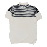 Vintage white Irish Crone Polo Shirt - mens medium