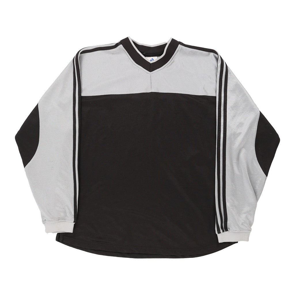 Vintage block colour Adidas Football Shirt - mens large