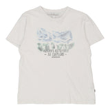 Napapijri T-Shirt - Large White Cotton