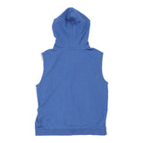 Armani Exchange Hoodie - Medium Blue Cotton Blend